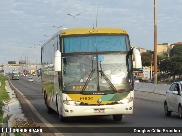 Empresa Gontijo de Transportes 14820 na cidade de Belo Horizonte, Minas Gerais, Brasil, por Douglas Célio Brandao. Número da foto: #9414027.