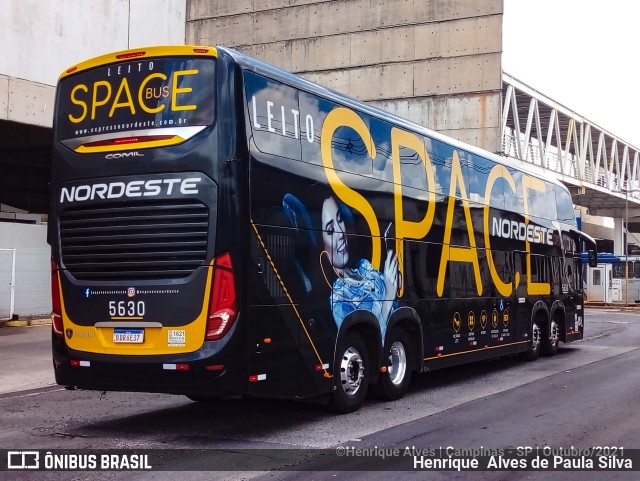 Expresso Nordeste 5630 na cidade de Campinas, São Paulo, Brasil, por Henrique Alves de Paula Silva. Número da foto: #9411866.