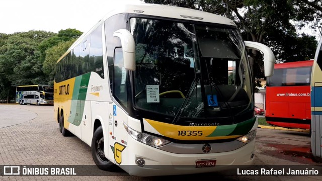 Empresa Gontijo de Transportes 18355 na cidade de São Paulo, São Paulo, Brasil, por Lucas Rafael Januário. Número da foto: #9411178.