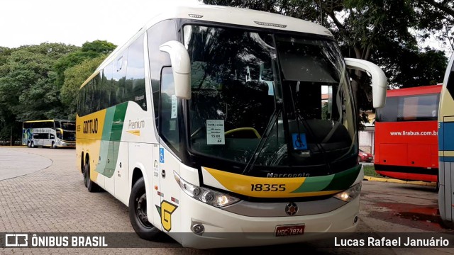 Empresa Gontijo de Transportes 18355 na cidade de São Paulo, São Paulo, Brasil, por Lucas Rafael Januário. ID da foto: 9411178.