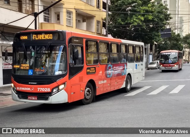 Eldorado Transportes 77028 na cidade de Belo Horizonte, Minas Gerais, Brasil, por Vicente de Paulo Alves. ID da foto: 9413156.