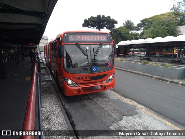 Auto Viação Redentor HR045 na cidade de Curitiba, Paraná, Brasil, por Mayron Cesar  Colaço Teixeira. Número da foto: #9414588.