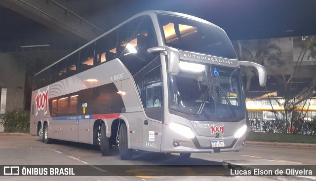 Auto Viação 1001 RJ 108.1207 na cidade de São Paulo, São Paulo, Brasil, por Lucas Elson de Oliveira. Número da foto: #9414874.