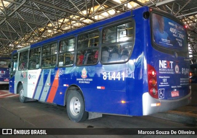 Next Mobilidade - ABC Sistema de Transporte 81.441 na cidade de Santo André, São Paulo, Brasil, por Marcos Souza De Oliveira. Número da foto: #9414720.