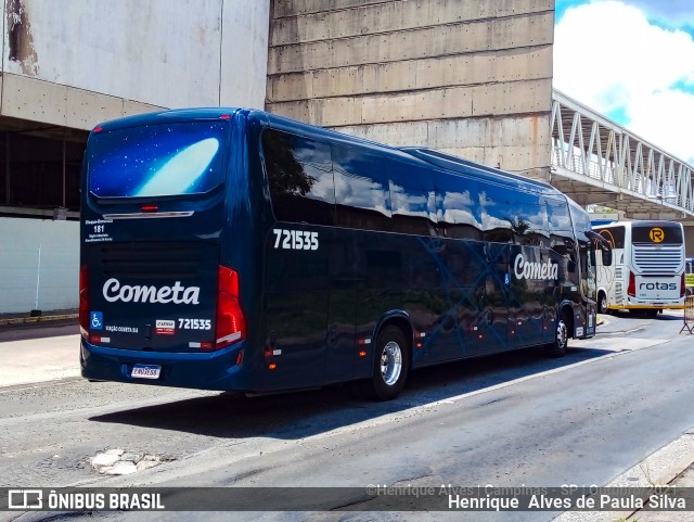 Viação Cometa 721535 na cidade de Campinas, São Paulo, Brasil, por Henrique Alves de Paula Silva. Número da foto: #9411875.