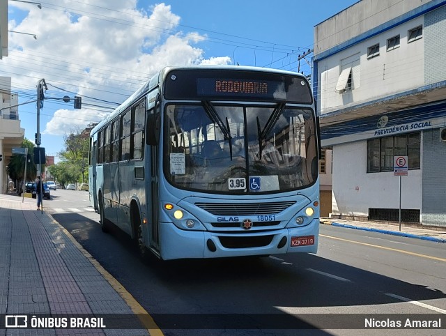 VIMSA - Viação Montenegro S.A. 18051 na cidade de Montenegro, Rio Grande do Sul, Brasil, por Nicolas Amaral. Número da foto: #9411530.