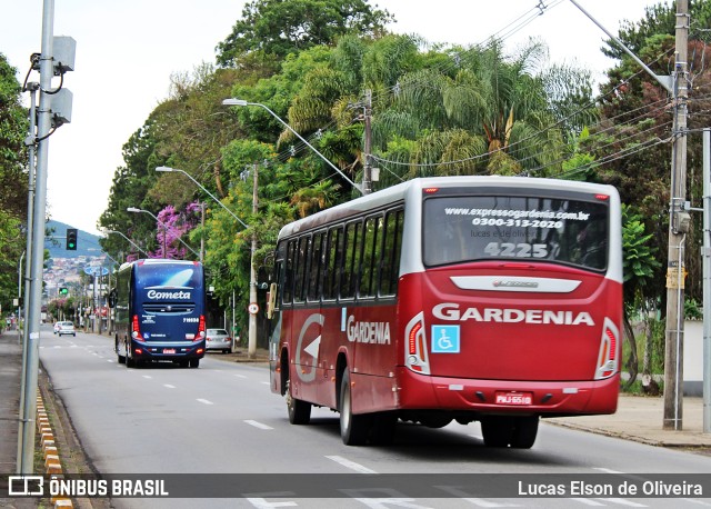Expresso Gardenia 4225 na cidade de Poços de Caldas, Minas Gerais, Brasil, por Lucas Elson de Oliveira. Número da foto: #9412345.