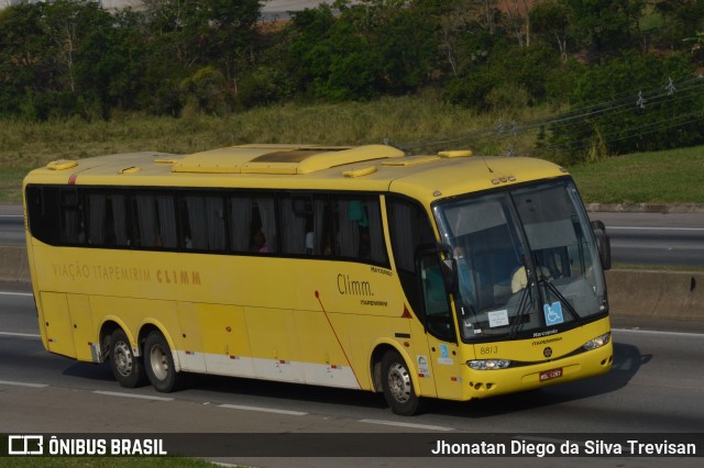 Viação Itapemirim 8813 na cidade de São José dos Campos, São Paulo, Brasil, por Jhonatan Diego da Silva Trevisan. ID da foto: 9414156.