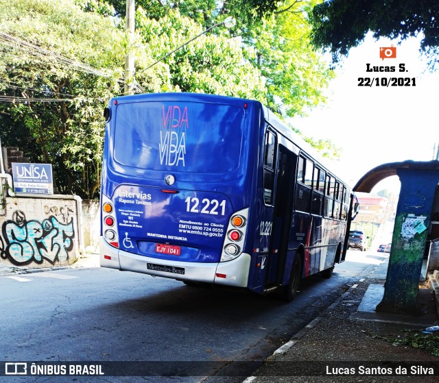 Auto Viação Bragança Metropolitana > Viação Raposo Tavares 12.221 na cidade de São Paulo, São Paulo, Brasil, por Lucas Santos da Silva. Número da foto: #9412539.