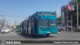 Metbus 0436 na cidade de Maipú, Santiago, Metropolitana de Santiago, Chile, por Benjamín Tomás Lazo Acuña. Número da foto: #:id.