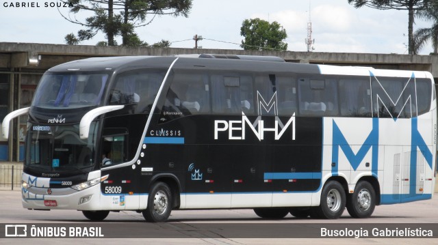 Empresa de Ônibus Nossa Senhora da Penha 58009 na cidade de Curitiba, Paraná, Brasil, por Busologia Gabrielística. Número da foto: #9415692.