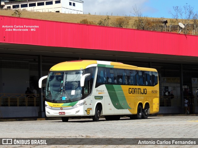 Empresa Gontijo de Transportes 19230 na cidade de João Monlevade, Minas Gerais, Brasil, por Antonio Carlos Fernandes. Número da foto: #9415593.
