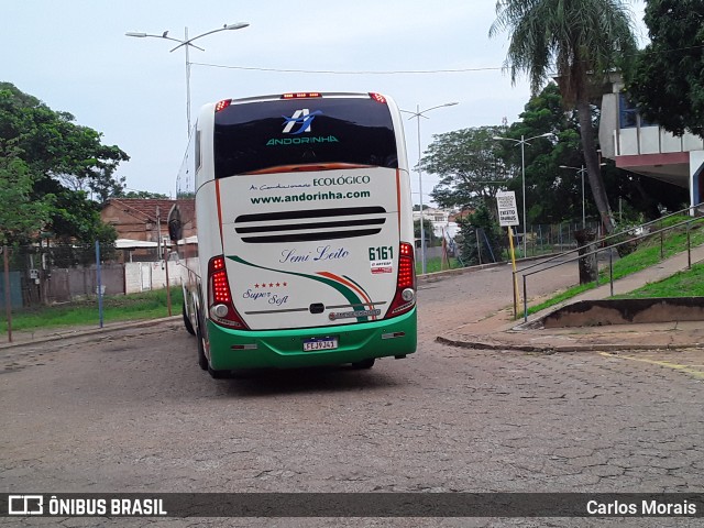 Empresa de Transportes Andorinha 6161 na cidade de Presidente Venceslau, São Paulo, Brasil, por Carlos Morais. Número da foto: #9415430.