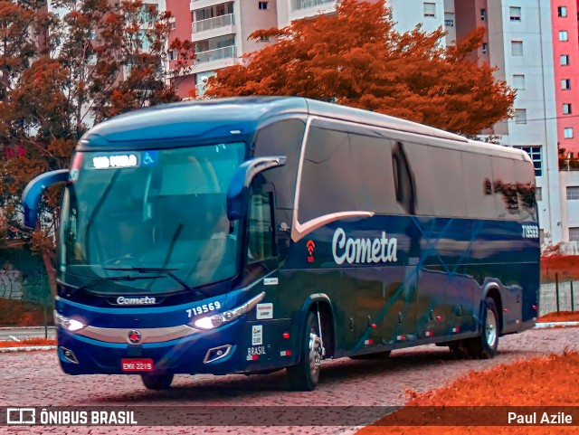 Viação Cometa 719569 na cidade de Jundiaí, São Paulo, Brasil, por Paul Azile. Número da foto: #9415554.