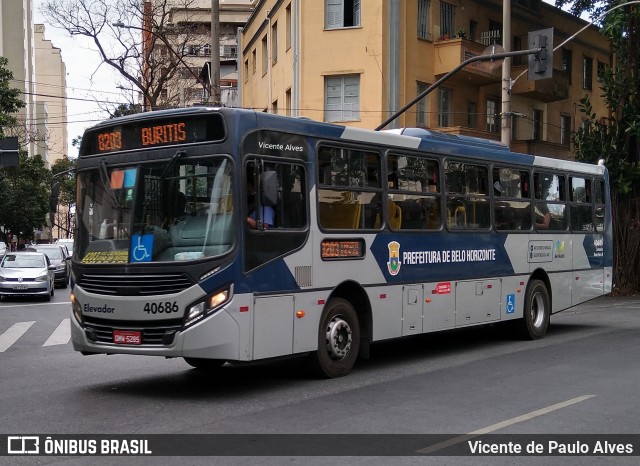 Rodopass > Expresso Radar 40686 na cidade de Belo Horizonte, Minas Gerais, Brasil, por Vicente de Paulo Alves. ID da foto: 9416202.