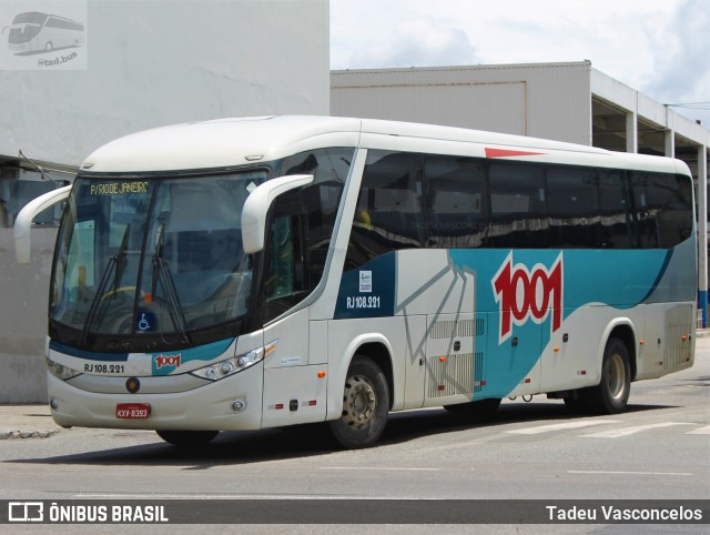 Auto Viação 1001 RJ 108.221 na cidade de Rio de Janeiro, Rio de Janeiro, Brasil, por Tadeu Vasconcelos. ID da foto: 9415122.