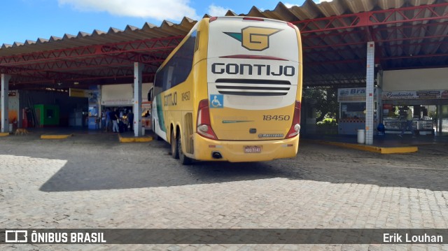 Empresa Gontijo de Transportes 18450 na cidade de Vitória da Conquista, Bahia, Brasil, por Erik Louhan. ID da foto: 9415002.