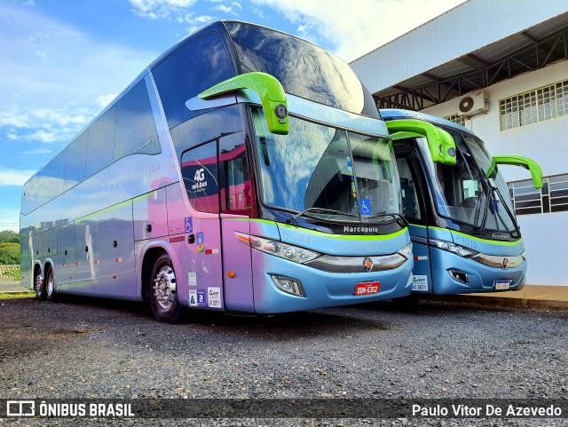 Viação Garcia 8444 na cidade de Ribeirão Preto, São Paulo, Brasil, por Paulo Vitor De Azevedo. Número da foto: #9415377.