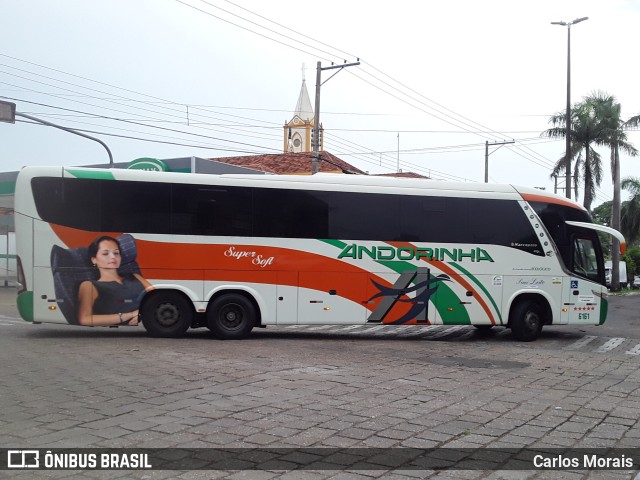 Empresa de Transportes Andorinha 6161 na cidade de Presidente Venceslau, São Paulo, Brasil, por Carlos Morais. Número da foto: #9415445.