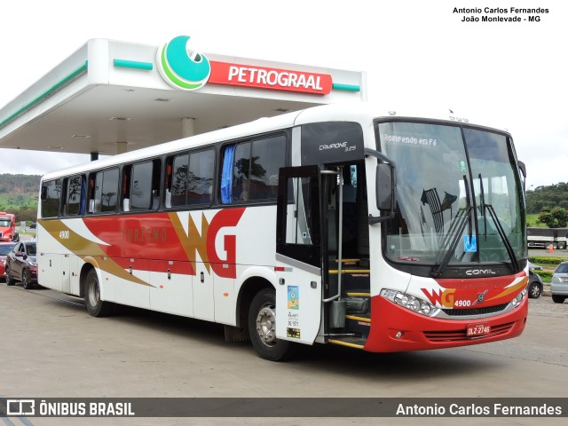 WG Turismo 4900 na cidade de João Monlevade, Minas Gerais, Brasil, por Antonio Carlos Fernandes. ID da foto: 9415600.