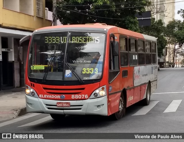 Viação Novo Retiro 88076 na cidade de Belo Horizonte, Minas Gerais, Brasil, por Vicente de Paulo Alves. ID da foto: 9416185.