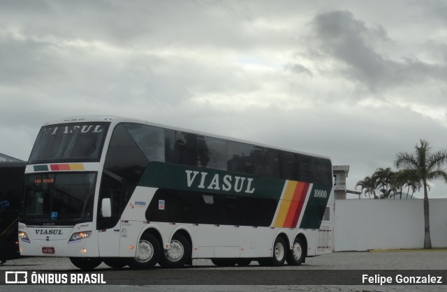 Viasul - Auto Viação Venâncio Aires 10000 na cidade de Balneário Camboriú, Santa Catarina, Brasil, por Felipe Gonzalez. ID da foto: 9333060.