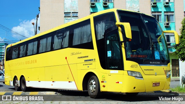 Viação Itapemirim 48121 na cidade de Belém, Pará, Brasil, por Victor Hugo. Número da foto: #9333131.