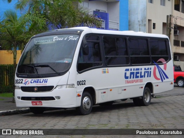 Chelmi Transportes 0022 na cidade de Guaratuba, Paraná, Brasil, por Paulobuss  Guaratuba. Número da foto: #9332504.