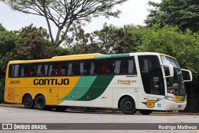 Empresa Gontijo de Transportes 21070 na cidade de São Paulo, São Paulo, Brasil, por Rodrigo Matheus. ID da foto: 9333880.