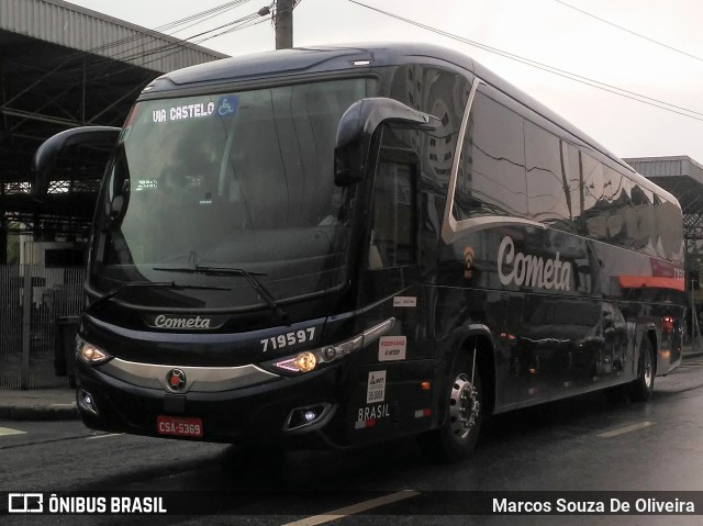Viação Cometa 719597 na cidade de Sorocaba, São Paulo, Brasil, por Marcos Souza De Oliveira. Número da foto: #9333872.