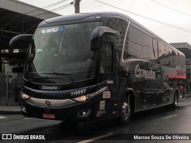 Viação Cometa 719597 na cidade de Sorocaba, São Paulo, Brasil, por Marcos Souza De Oliveira. ID da foto: 9333872.