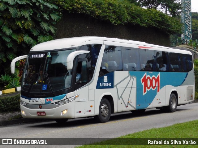 Auto Viação 1001 RJ 108.040 na cidade de Petrópolis, Rio de Janeiro, Brasil, por Rafael da Silva Xarão. ID da foto: 9333779.