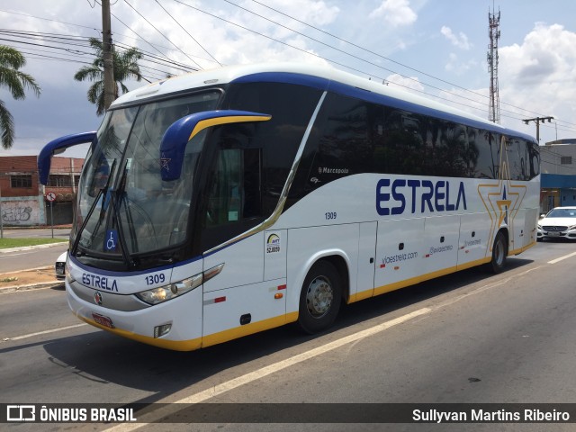 Viação Estrela 1309 na cidade de Anápolis, Goiás, Brasil, por Sullyvan Martins Ribeiro. Número da foto: #9334029.