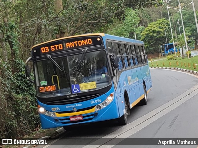 JTP Transportes - COM Embu das Artes 01.056 na cidade de Embu das Artes, São Paulo, Brasil, por Asprilla Matheus. Número da foto: #9332523.