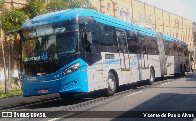 BRT Sorocaba Concessionária de Serviços Públicos SPE S/A 3213 na cidade de Sorocaba, São Paulo, Brasil, por Vicente de Paulo Alves. ID da foto: 9334182.