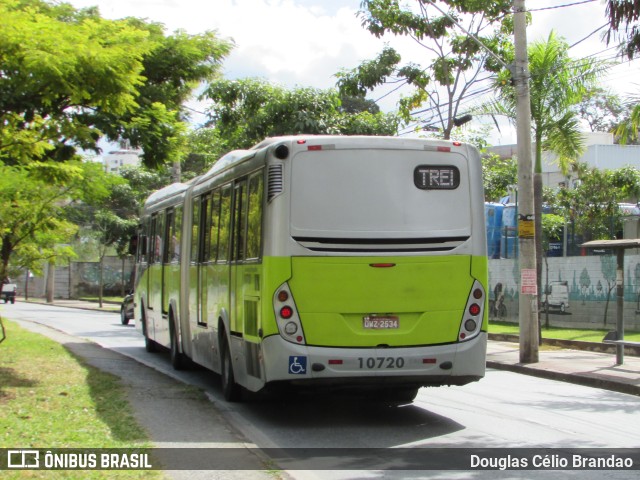 Milênio Transportes 10720 na cidade de Belo Horizonte, Minas Gerais, Brasil, por Douglas Célio Brandao. Número da foto: #9333414.