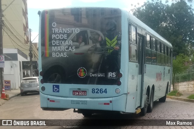 Empresa de Transporte Coletivo Viamão 8264 na cidade de Viamão, Rio Grande do Sul, Brasil, por Max Ramos. ID da foto: 9419980.