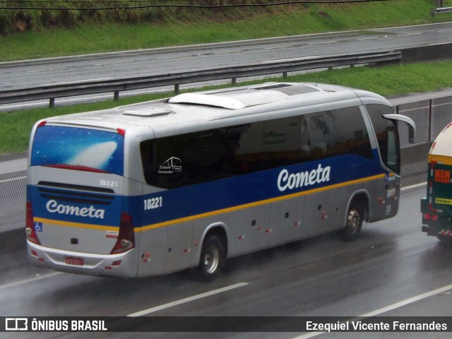 Viação Cometa 10221 na cidade de São José dos Campos, São Paulo, Brasil, por Ezequiel Vicente Fernandes. ID da foto: 9419142.