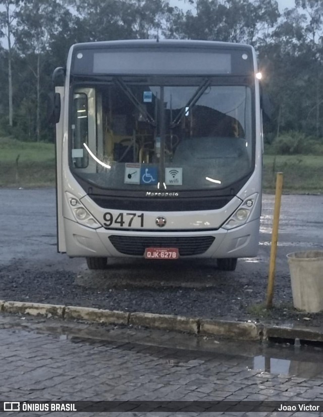 BluMob - Concessionária de Transporte Urbano de Blumenau 9471 na cidade de Blumenau, Santa Catarina, Brasil, por Joao Victor. Número da foto: #9419256.