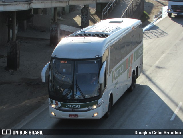 Empresa Gontijo de Transportes 21750 na cidade de Belo Horizonte, Minas Gerais, Brasil, por Douglas Célio Brandao. ID da foto: 9419982.