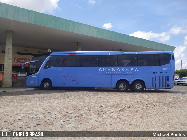 Expresso Guanabara 804 na cidade de Santa Cruz, Rio Grande do Norte, Brasil, por Michael Pontes. Número da foto: #9420120.