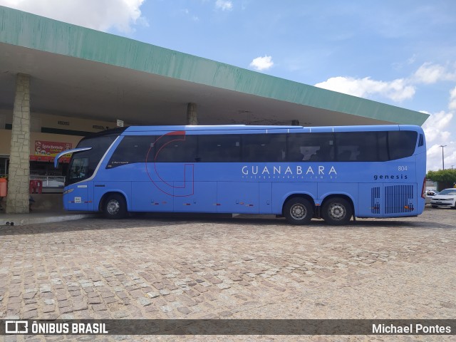 Expresso Guanabara 804 na cidade de Santa Cruz, Rio Grande do Norte, Brasil, por Michael Pontes. ID da foto: 9420120.