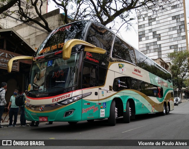 Expressa Turismo 55300 na cidade de Belo Horizonte, Minas Gerais, Brasil, por Vicente de Paulo Alves. ID da foto: 9419348.