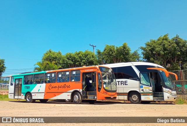 Viação Campestre 17001 na cidade de Cosmópolis, São Paulo, Brasil, por Diego Batista. Número da foto: #9418436.
