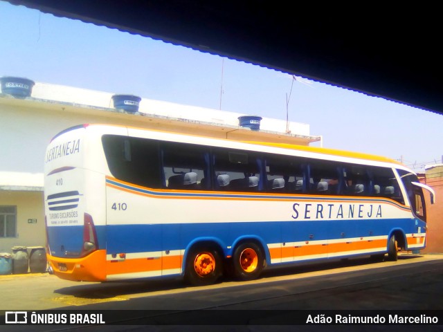 Viação Sertaneja 410 na cidade de Paracatu, Minas Gerais, Brasil, por Adão Raimundo Marcelino. ID da foto: 9420298.