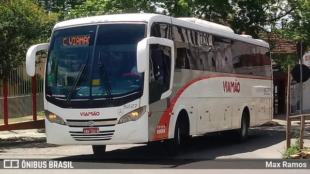 Empresa de Transporte Coletivo Viamão 8227 na cidade de Viamão, Rio Grande do Sul, Brasil, por Max Ramos. ID da foto: 9419984.