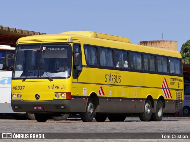 Viação Itapemirim 40337 na cidade de Vitória da Conquista, Bahia, Brasil, por Tôni Cristian. ID da foto: 9419120.