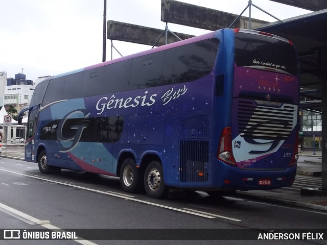 LP Gênesis Bus 1909 na cidade de Florianópolis, Santa Catarina, Brasil, por ANDERSON FÉLIX. Número da foto: #9419555.