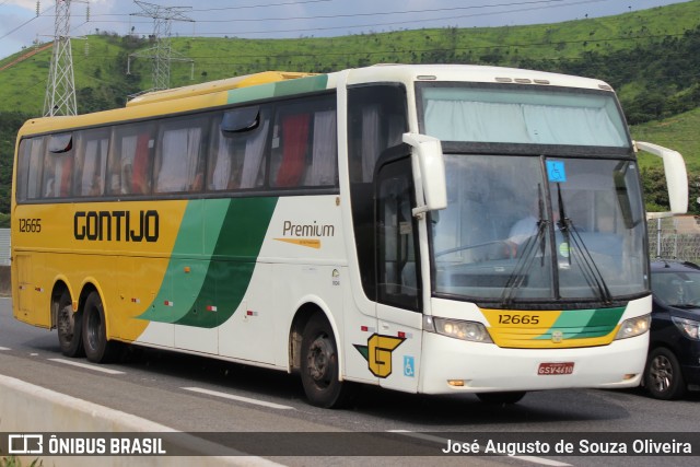 Empresa Gontijo de Transportes 12665 na cidade de Roseira, São Paulo, Brasil, por José Augusto de Souza Oliveira. ID da foto: 9420721.