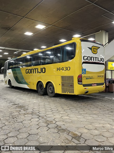 Empresa Gontijo de Transportes 14430 na cidade de Belo Horizonte, Minas Gerais, Brasil, por Marco Silva. ID da foto: 9419336.